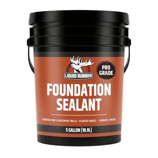 Liquid Rubber Basement Repair Sealant