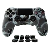 Hikfly Silicone Gel Controller Cover Skin Protector Compatible for PS4/PS4 Slim/PS4 Pro Controller (