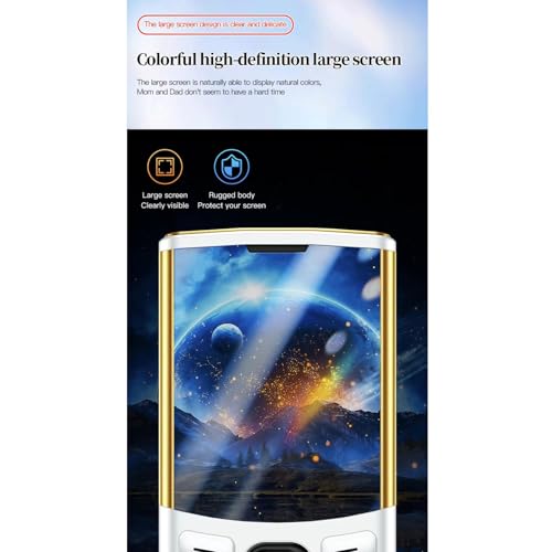 Téléphone mobile personnes âgées facile à utiliser sans menu complexe