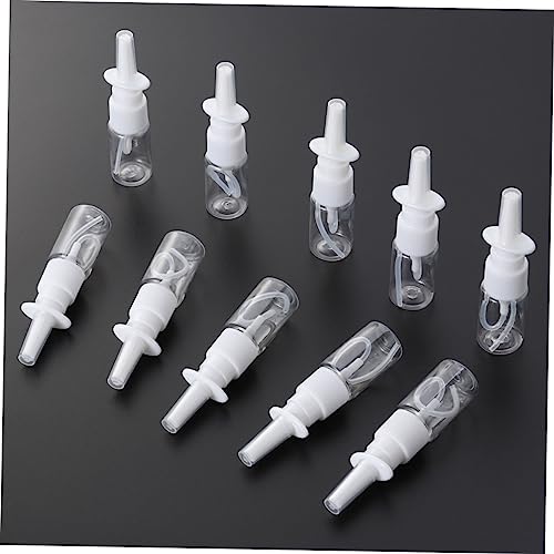Beaupretty 10 Peças Pulverizador Líquido De Maquiagem Pulverizador Nasal Garrafa Nasal Vazia Garrafa