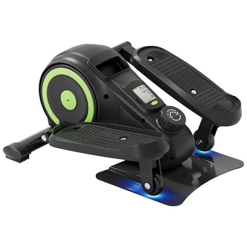 Bifanuo Under Desk Elliptical, Electric Ellipse Leg Exerciser as Seen on TV for Seniors, Pedal Exerciser Fully Assembled with 8 Resistance Levels, Portable Leg Exerciser While Sitting for Home Office Cover