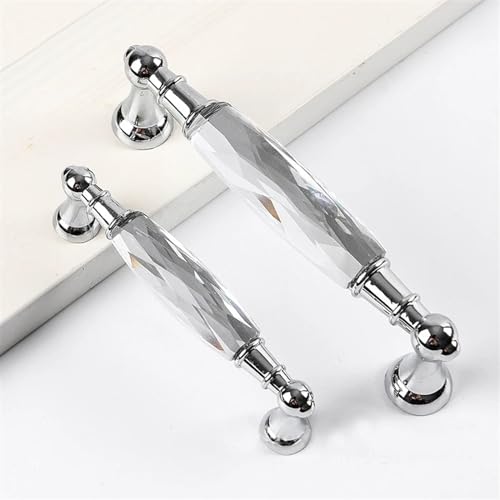 Bouton de placard en cristal pour une maison chaleureuse