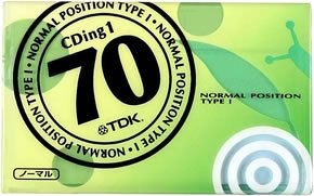 Amazon | TDK オーディオカセットテープ(ノーマル) CDing1 70分 [CD1