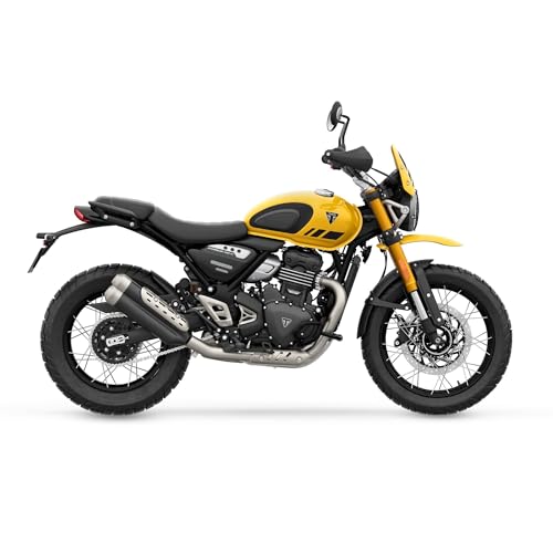 Image of TRIUMPH Scrambler 400 XC Bike Racing Yellow Booking for Ex-Showroom Price