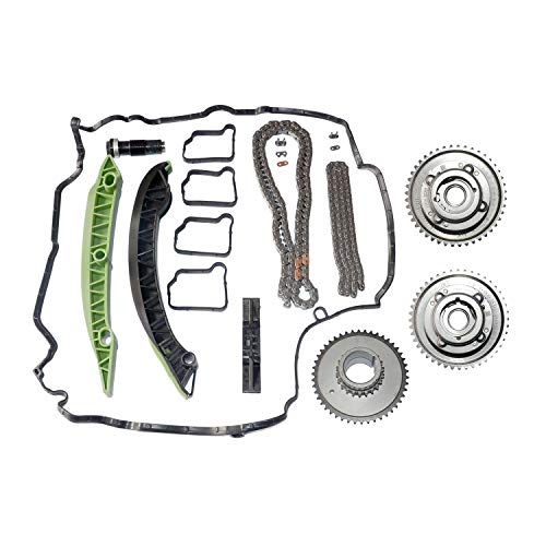 Bisenya Nockenwellenrad + Steuerkettensatz Ersatz für C-Klasse W204 S204 W212 C207 S212 A207 R172 C204 C180 C200 C250 E200 E250 CGI SLK250 2710501400
