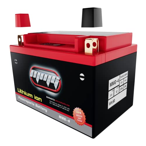 Mmg Ytx14-Bs Lithium Ion Factory Sealed Powersports Battery 12V 300Cca, Atv For Honda Trx Series Fourtrax Rancher Foreman Rubicon (Mmg4) #TOP2