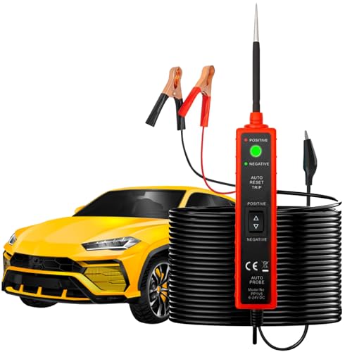 Image of Car Circuit Tester - Automotive Power Circuit Probe Tester 6V 12V 24V DC