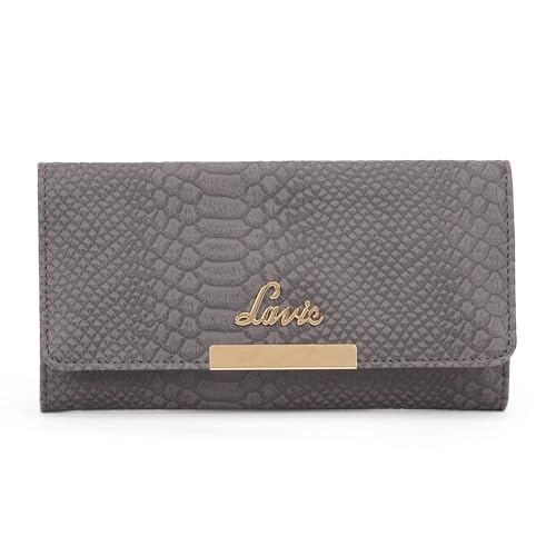 Image of Lavie Women's Croco Trifiano Trifold Wallet | Ladies Purse Handbag