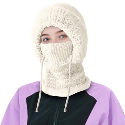 Cagoule thermique femme pour le cyclisme et les sports de plein air
