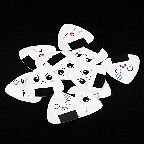 Lot de 12 plectres de guitare en forme de boules de riz pour basse, acoustiques et électriques Blanc 0,96 mm - Les Beatles, Paul McCartney, John Lennon, RIngo Starr, George Harrison Lot de 12 plectres de guitare en forme de boules de riz pour basse, acoustiques et électriques Blanc 0,96 mm – Image 8