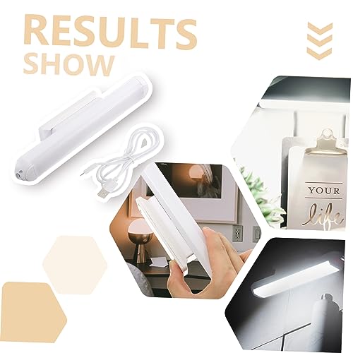 Espejo luz para maquillaje LED portátil recargable con USB para baño 5