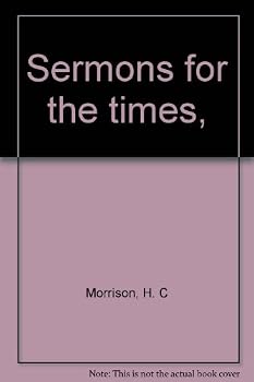 Hardcover Sermons for the times, Book