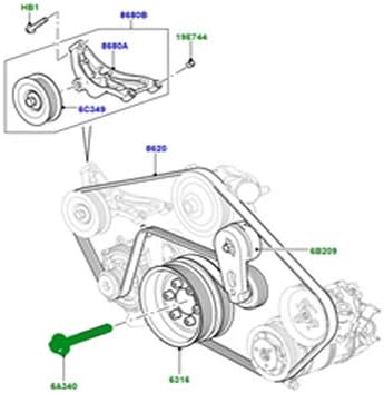 Miniatura 2 de GENUINE LAND ROVER PERNO CIGÜEÑAL POLEA RANGE ROVER LR4 RANGE ROVER SPORT DISCOVERY VELAR LR011952