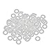 Aexit 100Pcs White Rubber 7mm x 1.5mm Heat Resistance Non- Oil Resistant NBR Nitrile Rubber O Ring Rubber Rods Sealing Ring
