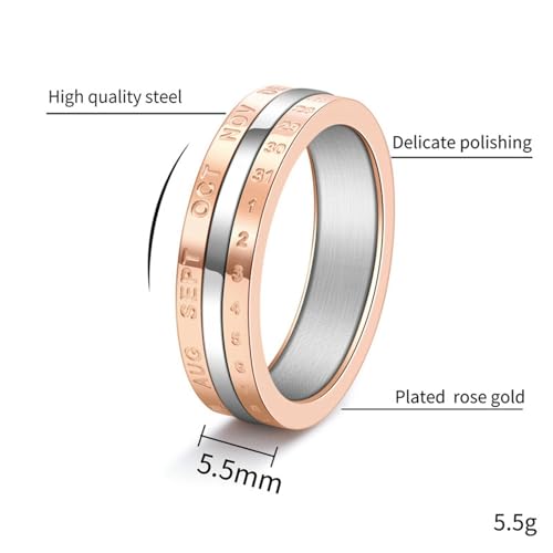 Bague rotative en titane solution pour canaliser l'anxiété