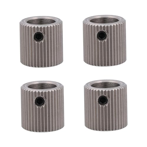 iplusmile 8pcs Reducer Extruder Feeding Gear Wheel for Printer Teeth Feed Wheel Teeth Extruder Feeding Gear Drive Extrus