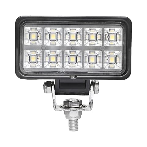 ZERTRAN 3.5" LED Work Lights Fog Lights Flood Beam Boat Light Offroad Lights Daytime Running Lights For Motorcycle Truck Jeep ATV UTV Marine Lighting 8W 6000K IP67/IP69K Floodlight Cover
