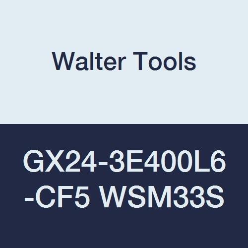 GX24-3E400L6-CF5 WSM33S Carbide Tiger-Tec Grooving Indexable Turning Insert, 0.008" Corner Radius (Pack of 10)