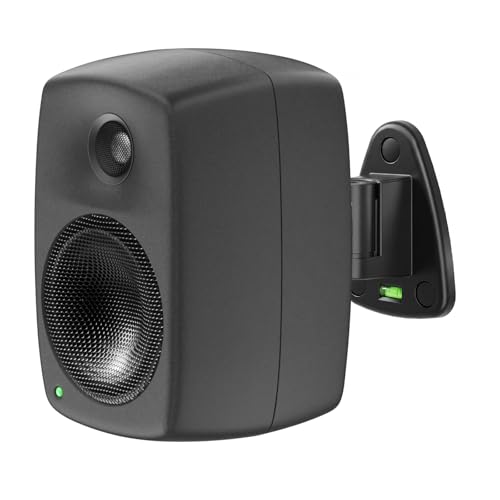 ComVome Verstellbare Lautsprecherhalterung für Genelec G1/G2/G3/8010A/8020D/8030C/8320A Lautsprecher-Wandhalterung – Metall-Lautsprecherbügel für Genelec Studiomonitor-Halterung, 1 Stück
