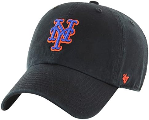 47 Brand Relaxed Fit Cap - CLEAN UP New York Mets black