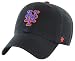 '47 York Mets Clean Up Dad Hat Cap MLB Black/Royal/Orange