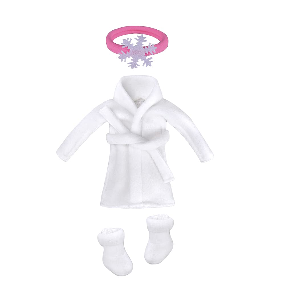 E-TING Santa Clothing Bathrobe for elf Doll (White)