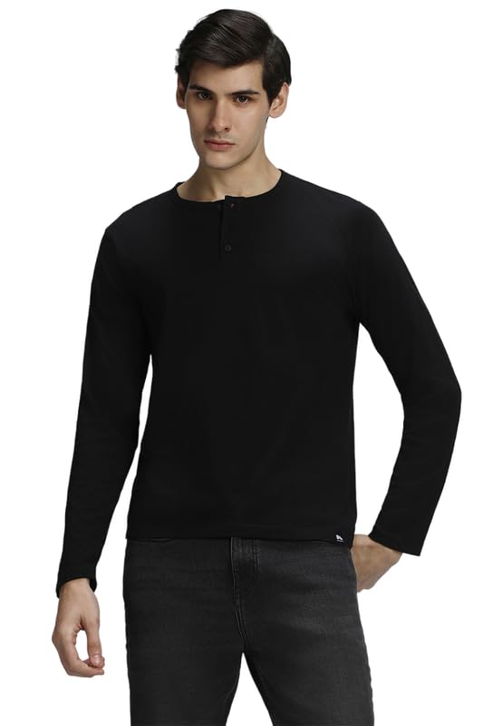Image of Dennis Lingo Men's Cotton Grey Stripes Regular Fit Button-Down Half Sleeve Polo Tshirt