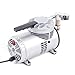 DELOPVIO Oilless Diaphragm Vacuum Pump, Oil Free Vacuum Suction Pump 20-23L/min Industrial, Lab Oil Free Mute, Quiet High Vacuum Piston Compressor, for Food Packaging Handicrafts