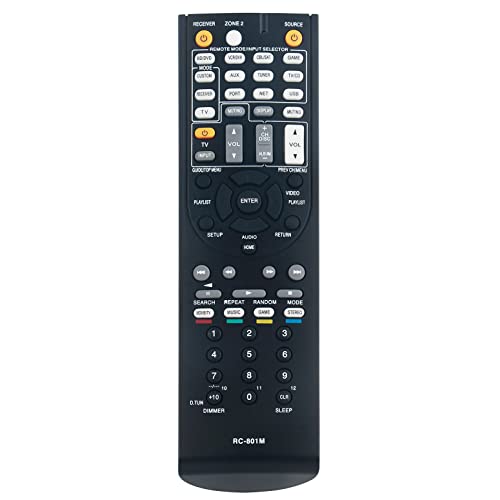 Télécommande RC-801M de rechange pour réparer les pannes Onkyo