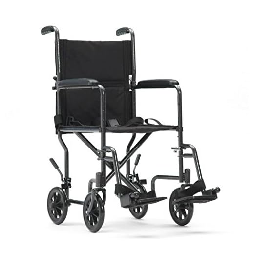 Drive Devilbiss Silver Sport Wheelchair Folding Travel Chair Transit Wheel Chair Mobility Aid Transport