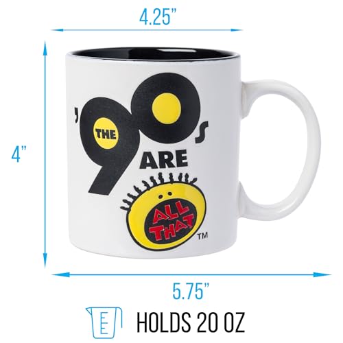 Taza de cerámica Silver Buffalo logo The ‘90s 20 oz miniatura 2