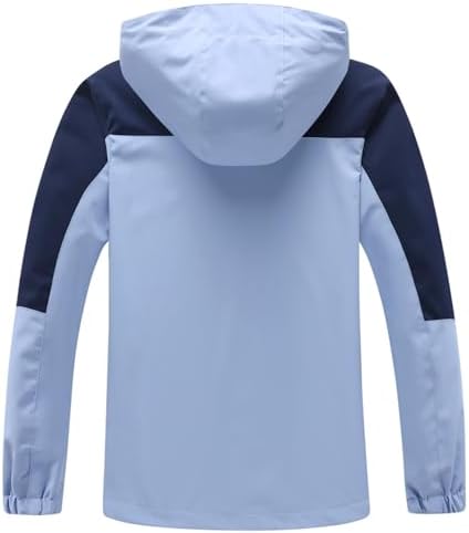 GIISAM Rain Jacket for Women, Women's Waterproof Lightweight Rain Jackets Packable Raincoat Windbreaker Coat with Hood