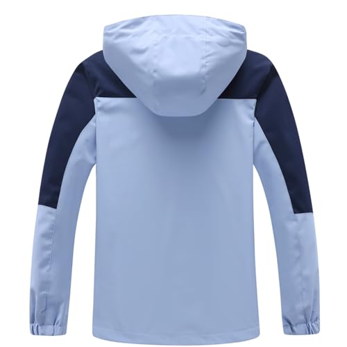 GIISAM Rain Jacket for Women, Women's Waterproof Lightweight Rain Jackets Packable Raincoat Windbreaker Coat with Hood