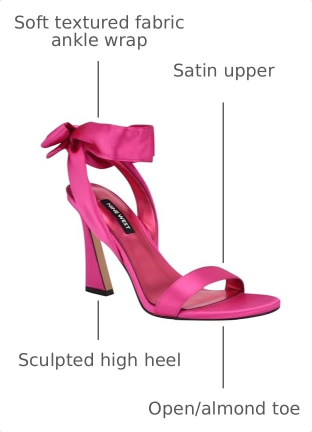 Image of Nine West Kelsie Gladiator Sandals with Ankle Wrap