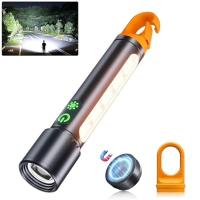 Magnetic Flashlight Rechargeable