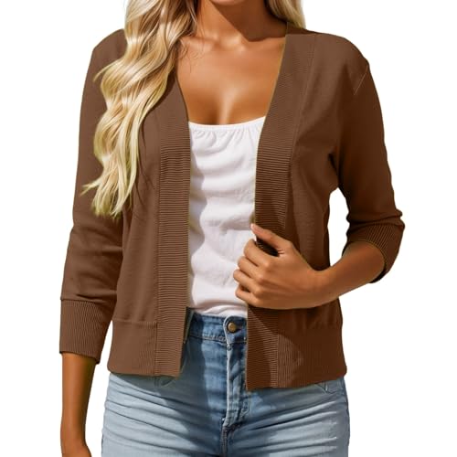 Cardigan léger en dentelle femme idéal pour les soirées d'été et sorties en terrasse