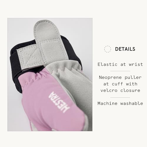 Hestra Tracker Junior Mitt (Youth 4-13yrs) I Waterproof, Insulated, Kids Mitten for Cross Country Ski4