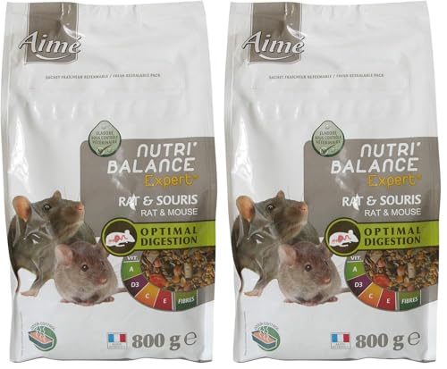 Aime Aliment Complet Rat et Souris, NUTRI'BALANCE...