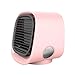 PINGPAI Oczyszcza wentylator chłodzący powietrzem gospodarstwo domowe USB akumulator wentylator klimatyzator wentylator dom biuro biurko (kolor: C)