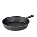 Tabletops Basic Essentials Pre-Seasoned Cast Iron Skillet Best Heavy-Duty Professional Restaurant Chef Quality Cookware Set, 3 Piece Fry Pan Set (6.8