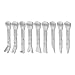 Xscorpion PCT9S 9-Piece Silicone Soft Plastic Pry and Chisel Tool Set
