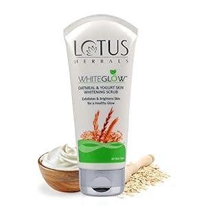Read more about the article Lotus Herbals White Glow Oatmeal and Yogurt Skin Whitening Scrub: Reveal Bright and Radiant Skin
