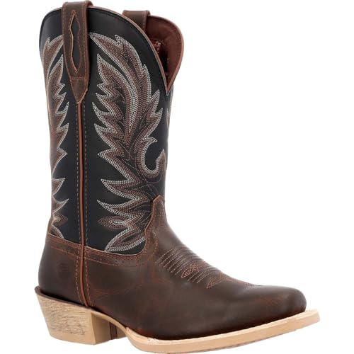 Durango mens Rebel Pro Liver Chestnut Black Western Boot