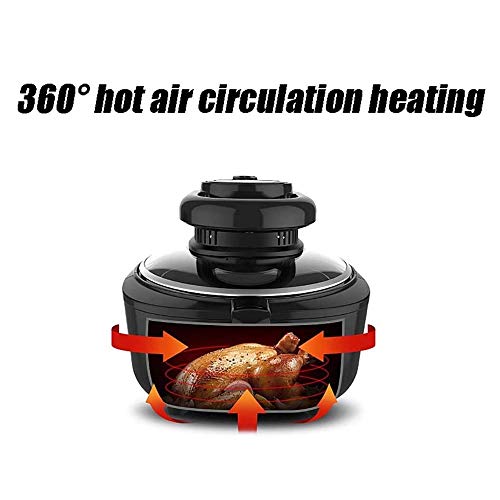 STBAAS Air Fryer, Oil Free Fries Ofen 5L / 1100W, sichtbares Fenster, Timer und Temperaturregelung, Antihaft-Korb leicht… – Bild 3