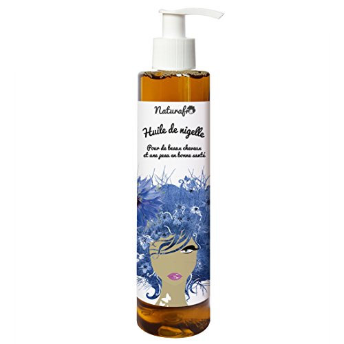 naturafro  Aceite de Nigella para cabello y piel  100 ml tapón Bomba