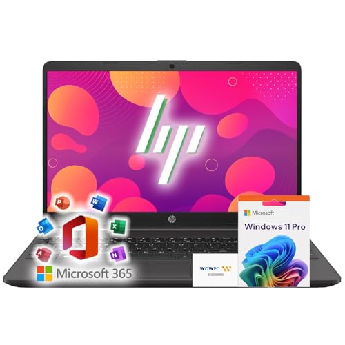 HP 15 Laptop for School, Work & Home • 15.6" FHD 1080p IPS Display • Powerful AMD Processor • 32GB RAM • 1TB SSD • Microsoft Office 365 • Copilot AI • Windows 11 Pro • Ethernet Port & SD Card Reader