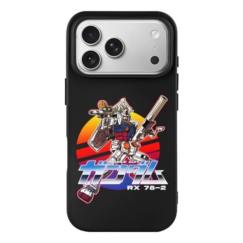 iPhone 17 Pro �P�[�X �@����m�K���_�� RX-78-2 �݊��� TPU �S�ʕی� �_�� �A�C�t�H�� iPhone 17 Pro �J�o�[ �ϏՌ� �����h�~ ���菝�h�~ ���^ �y�� ���C�����X�[�d�Ή�