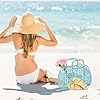 Jelly Bag Sac de plage pour enfants, filles, femmes, sac de plage en plastique tendance, sacs en gelée en plastique, panier cadeau réutilisable, portefeuille rétro des années 80, sac de plage en #5