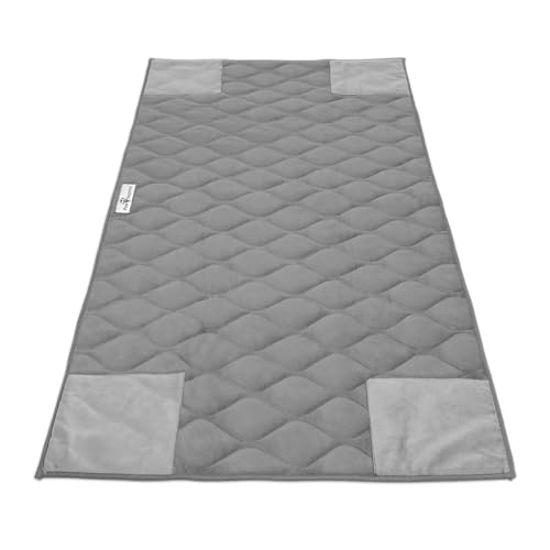 Paw Inspired PopCorner Guinea Pig Cage Liners | Washable Fleece Bedding or Pet Bed Mat for Small Animals | Super Absorbent Pee Pad with Reinforced Corners and Waterproof Bottom (C&C 2x4, Gray) - image 8