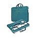 Price comparison product image Omnpak 15.6 Inch Laptop Sleeve, Laptop Bag Compatible with Most of 15.6 Inch Laptop, Dell XPS 17, Spill-Resistant Laptop Bag with Handle, Dark Green